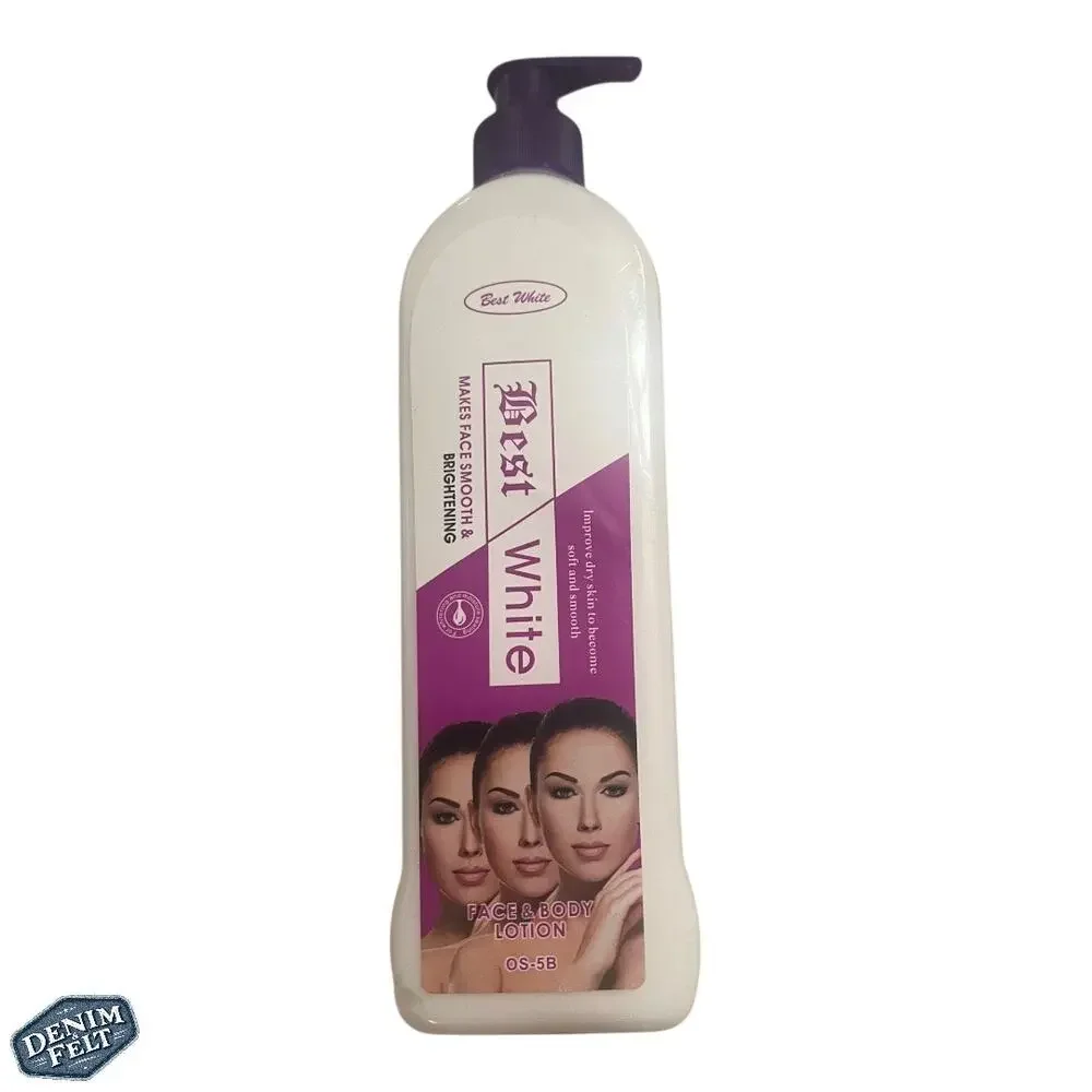 BEST WHITE Smoothing/Brightening Face & Body Lotion for Dry Skin | NEW!!‎